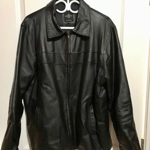 Men’s Black Leather Jacket